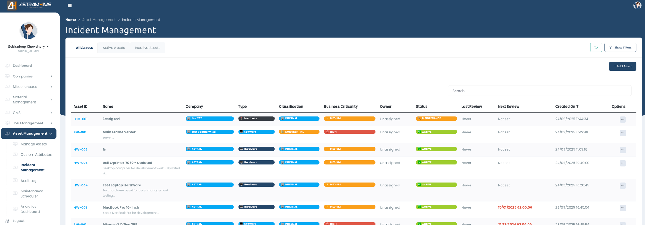 Zum Vergrößern klicken Incident Management